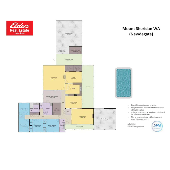 North Newdegate , Mount Sheridan, WA, 6355 - Floorplan 2