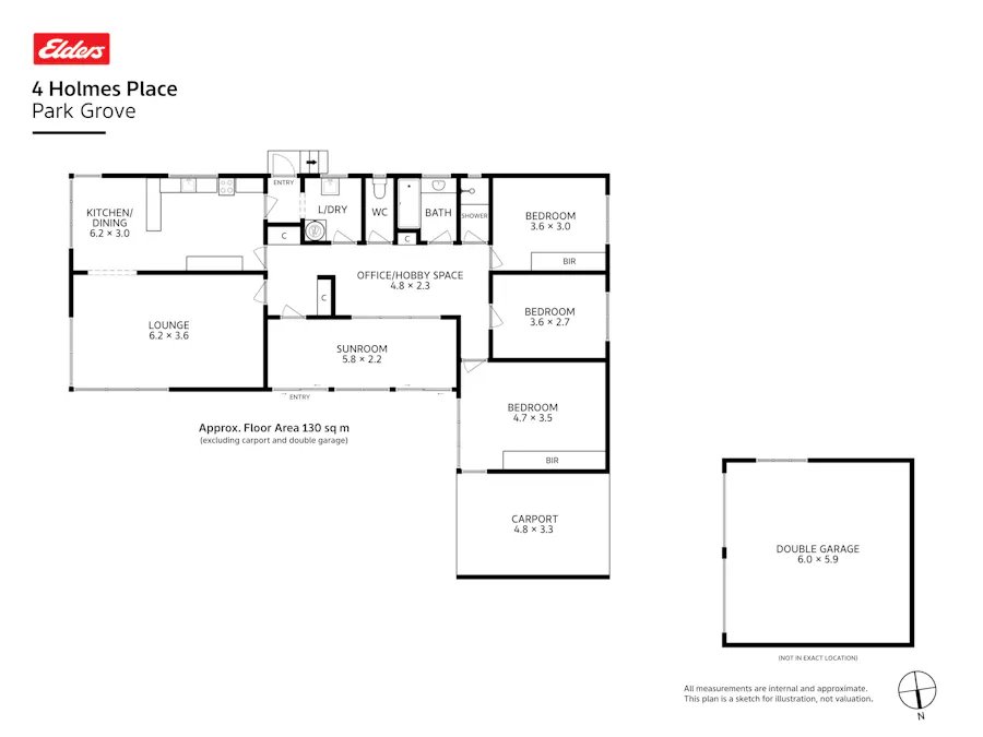 4 Holmes Place, Park Grove, TAS, 7320 - Floorplan 1
