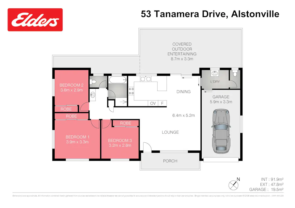 53 Tanamera Drive, Alstonville, NSW, 2477 - Floorplan 1