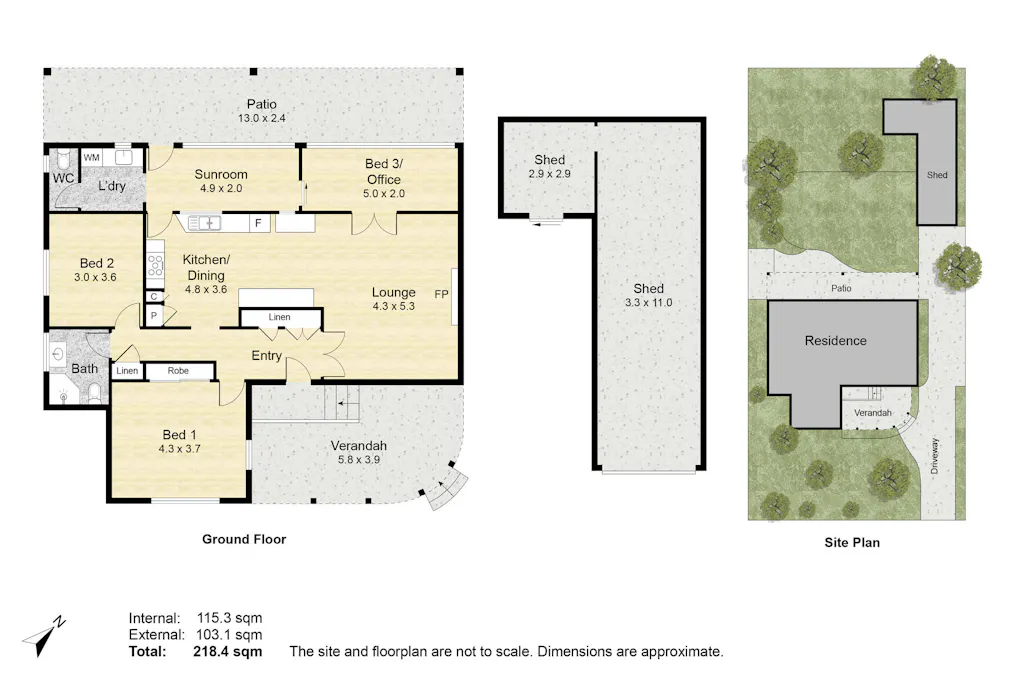 5 Enfield Terrace, Northam, WA, 6401 - Floorplan 1