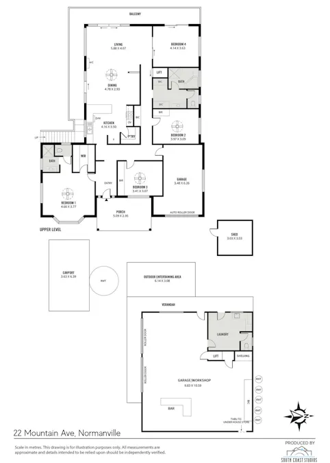 22 Mountain Avenue, Normanville, SA, 5204 - Floorplan 1