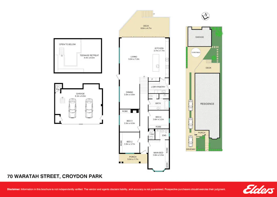 70 Waratah Street, Croydon Park, NSW, 2133 - Floorplan 1