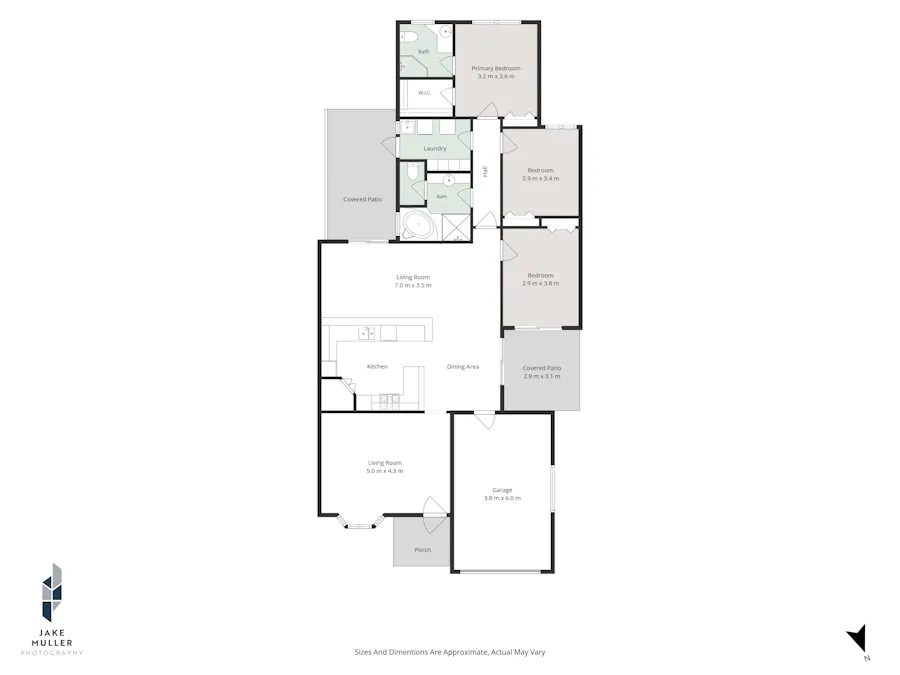 2/5A William Street, Mount Gambier, SA, 5290 - Floorplan 1
