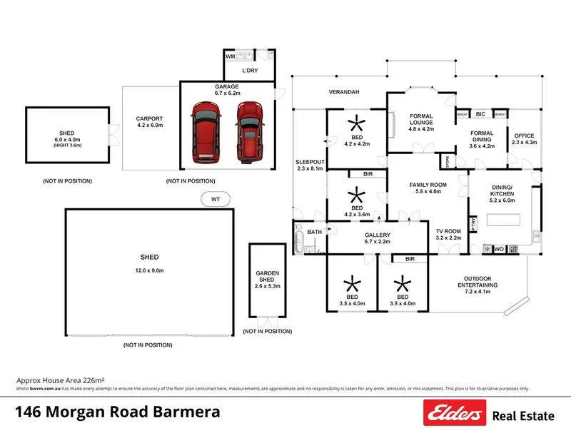 146 Morgan Road, Barmera, SA, 5345 - Floorplan 1