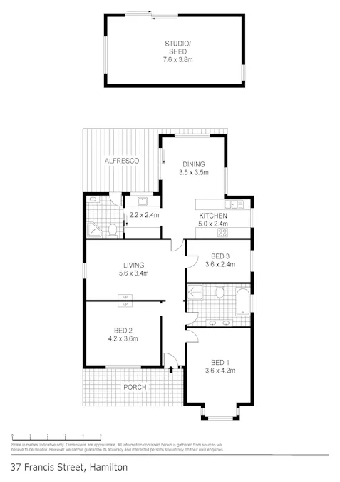 37 Francis Street, Hamilton, VIC, 3300 - Floorplan 1