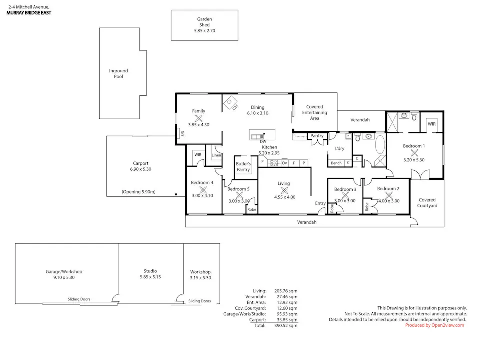 2-4 Mitchell Avenue, Murray Bridge East, SA, 5253 - Floorplan 1
