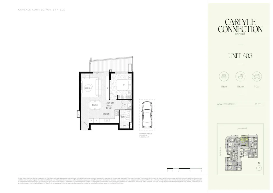 Level 4/403/164-172 Liverpool Road, Enfield, NSW, 2136 - Floorplan 1