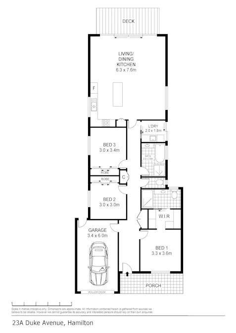 23A Duke Street, Hamilton, VIC, 3300 - Floorplan 1