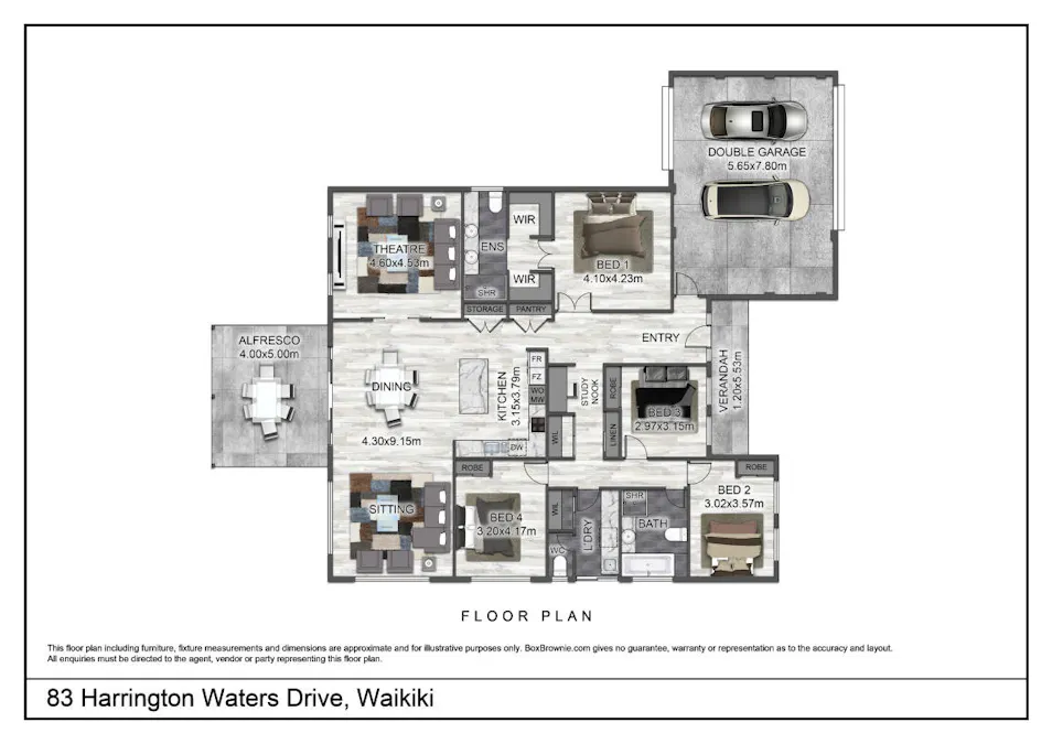 83 Harrington Waters Drive, Waikiki, WA, 6169 - Floorplan 1
