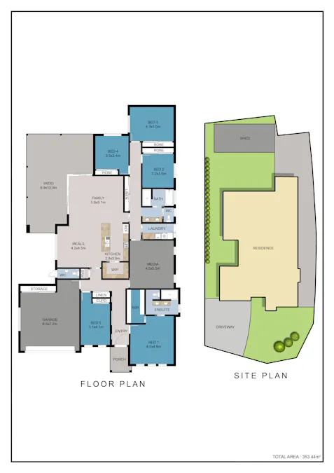 1 Sunningdale Close, Dubbo, NSW, 2830 - Floorplan 1