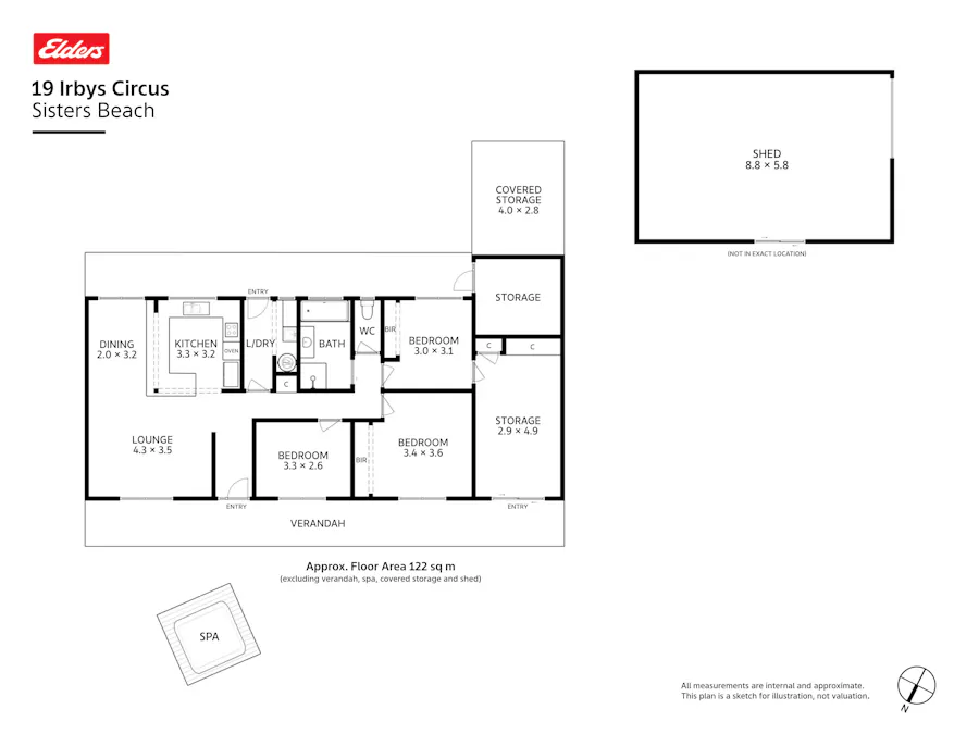 19 Irbys Circus, Sisters Beach, TAS, 7321 - Floorplan 1
