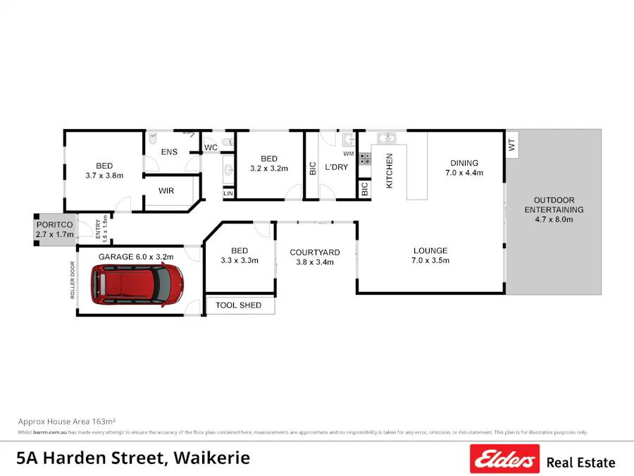 25A Harden Street, Waikerie, SA, 5330 - Floorplan 1