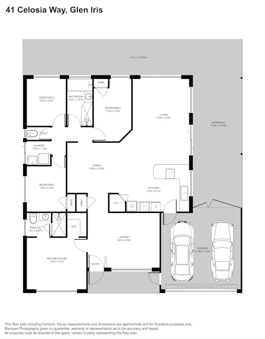 41 Celosia Way, Glen Iris, WA, 6230 - Floorplan 1