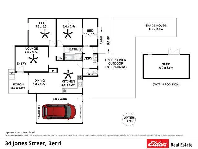 34 Jones Street, Berri, SA, 5343 - Floorplan 1