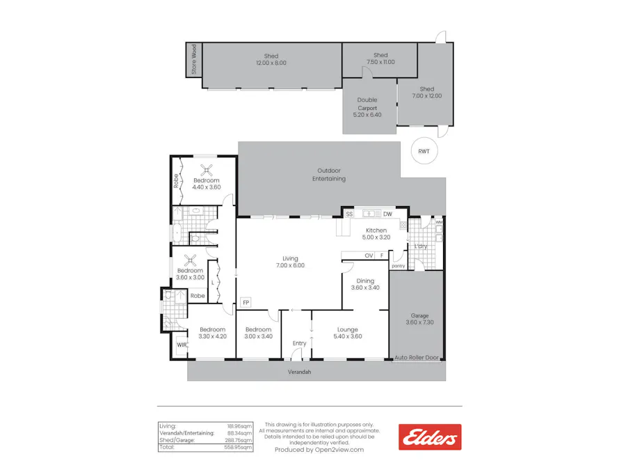 8 Walsh Street, Balaklava, SA, 5461 - Floorplan 1