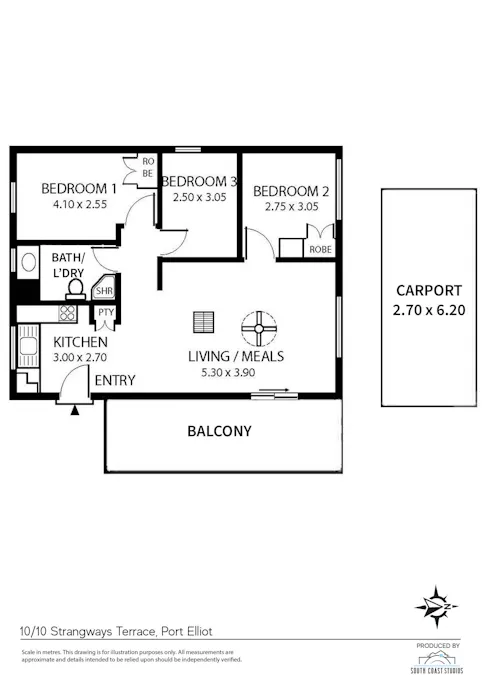 10/10 Strangways Terrace, Port Elliot, SA, 5212 - Floorplan 1