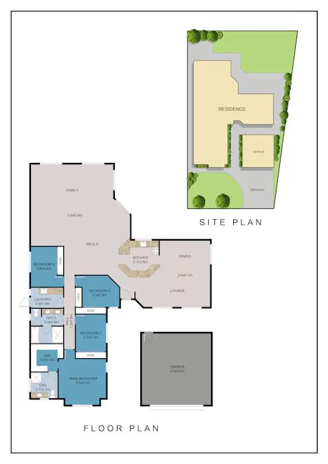 5 Treverrow Court, Dubbo, NSW, 2830 - Floorplan 1