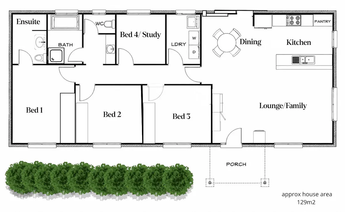 206 TwentySixth Street, Renmark, SA, 5341 - Floorplan 1