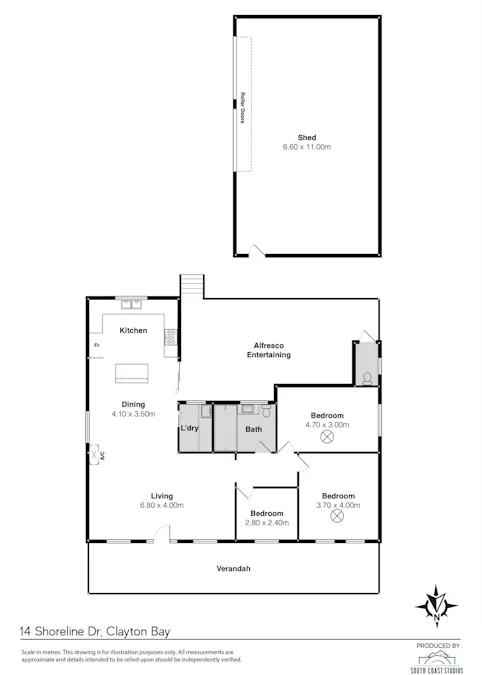 14 Shoreline Drive, Clayton Bay, SA, 5256 - Floorplan 1