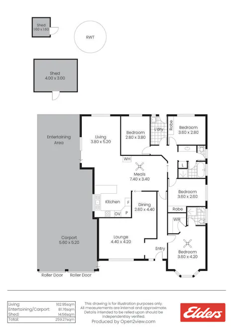 4 Company Street, Port Wakefield, SA, 5550 - Floorplan 1
