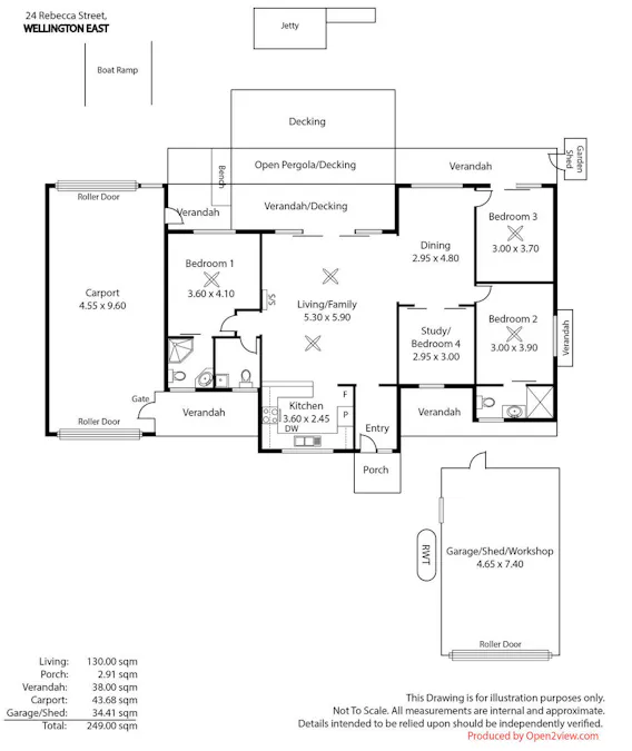 24 Rebecca Street, Wellington East, SA, 5259 - Floorplan 1