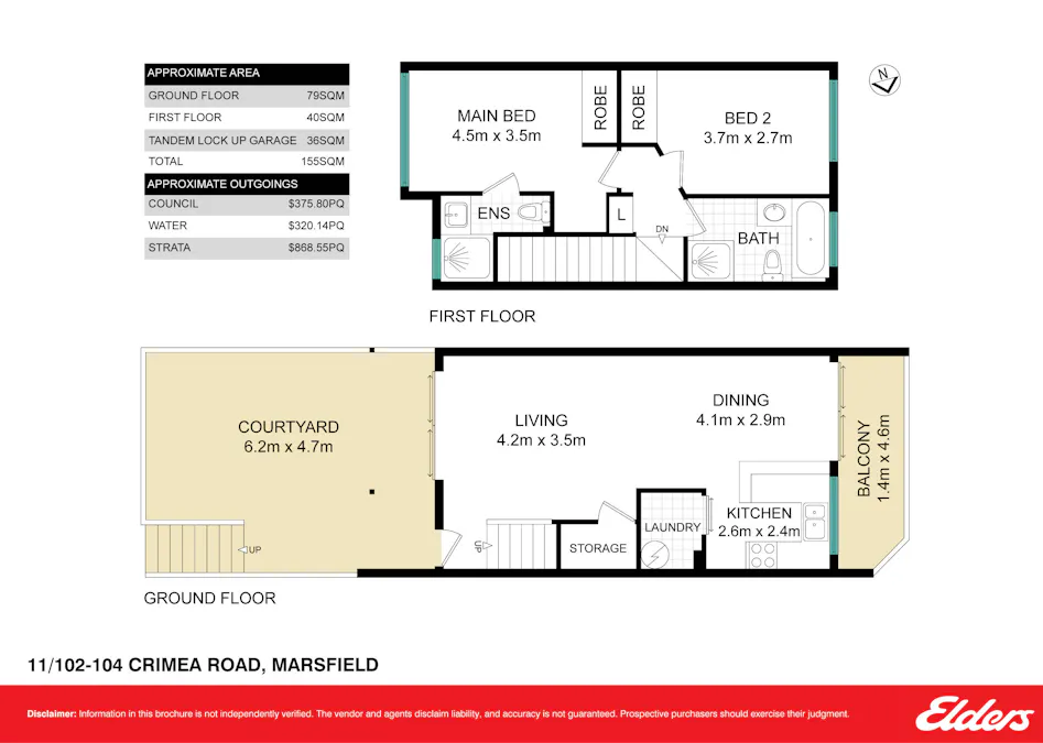 11/102-104 Crimea Road, Marsfield, NSW, 2122 - Floorplan 1