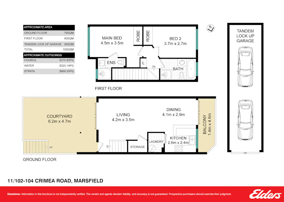 11/102-104 Crimea Road, Marsfield, NSW, 2122 - Floorplan 1