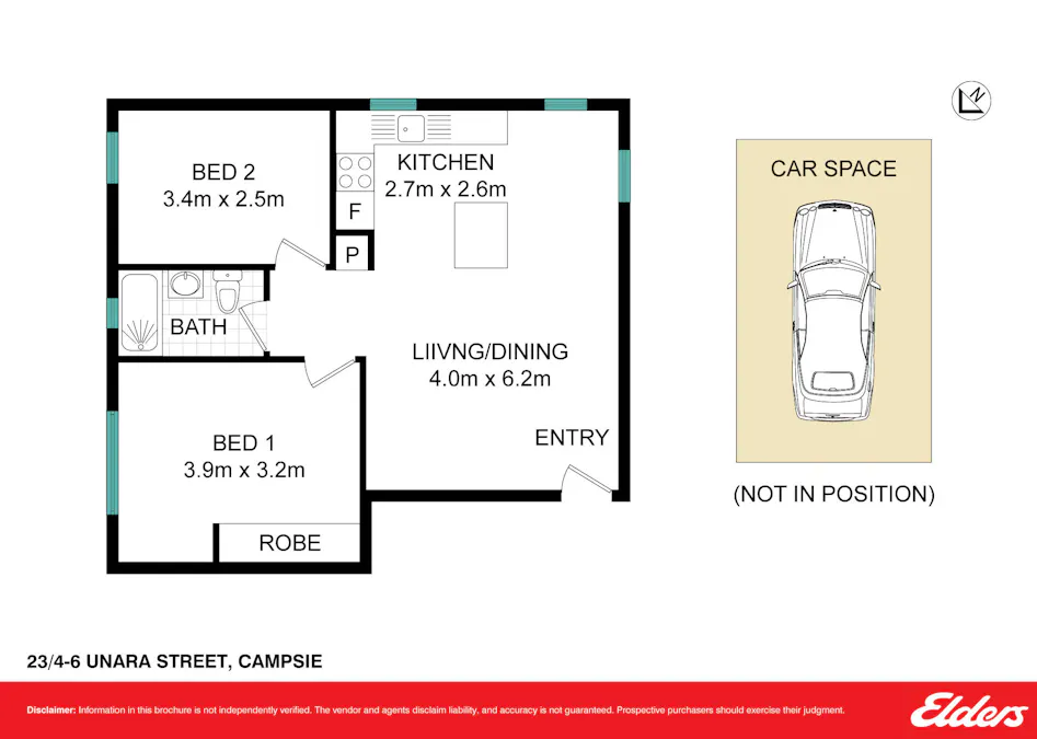 23/4-6 Unara Street, Campsie, NSW, 2194 - Floorplan 1