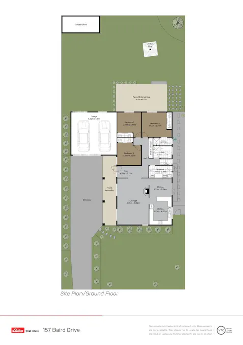 157 Baird Drive, Dubbo, NSW, 2830 - Floorplan 1