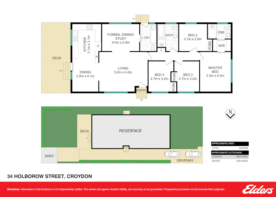 34 Holborow Street, Croydon, NSW, 2132 - Floorplan 1