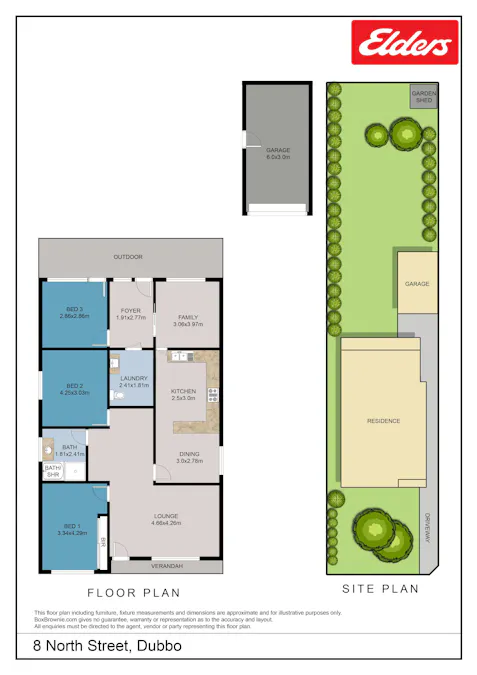8 North Street, Dubbo, NSW, 2830 - Floorplan 1