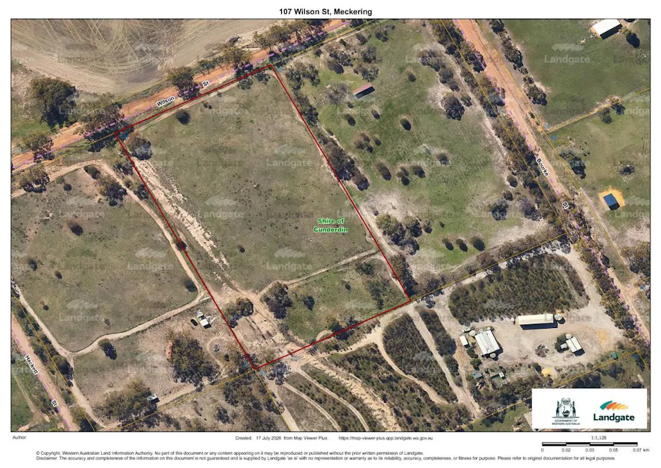 107 Wilson Street, Meckering, WA, 6405 - Floorplan 1