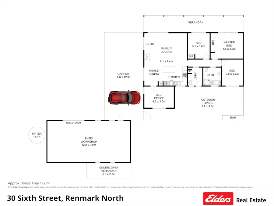 30 Sixth Street, Renmark, SA, 5341 - Floorplan 1