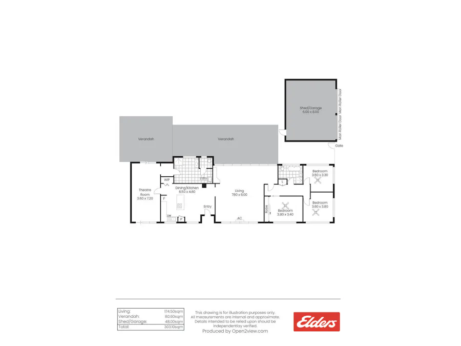 19 Francis Street, Balaklava, SA, 5461 - Floorplan 1