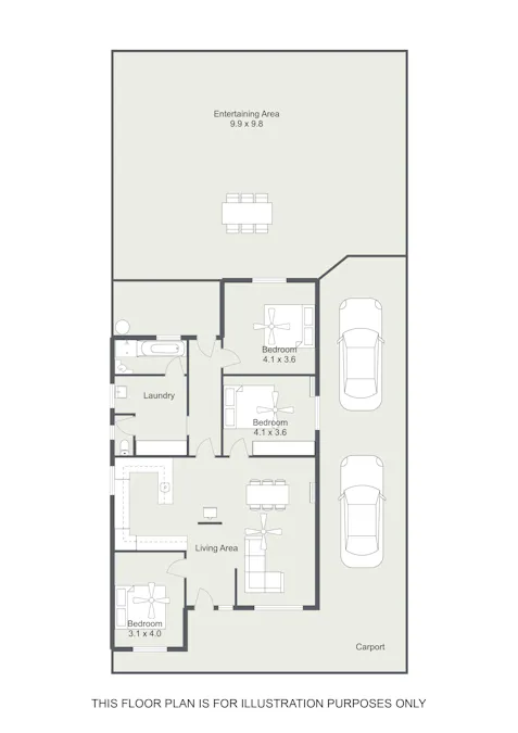 14 First Avenue, Naracoorte, SA, 5271 - Floorplan 1
