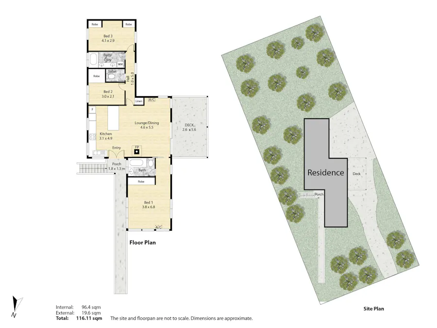 23 Taylor Street, Northam, WA, 6401 - Floorplan 1