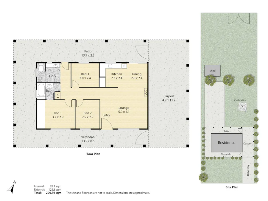 248 Duke Street West, Northam, WA, 6401 - Floorplan 1