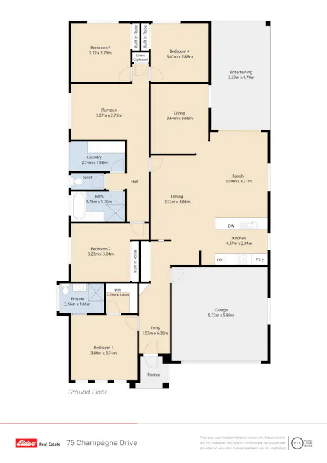 75 Champagne Drive, Dubbo, NSW, 2830 - Floorplan 1
