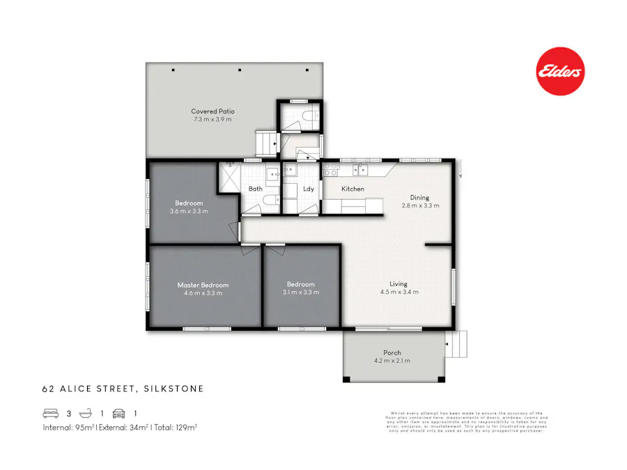 62 Alice Street, Silkstone, QLD, 4304 - Floorplan 1