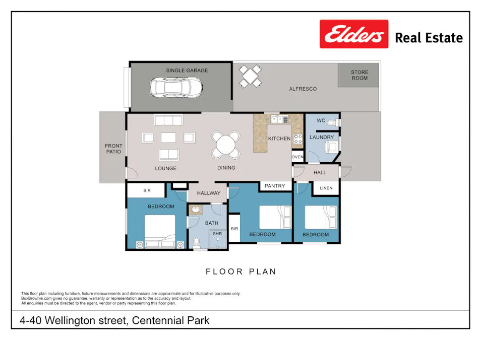 4/40 Wellington Street, Centennial Park, WA, 6330 - Floorplan 1