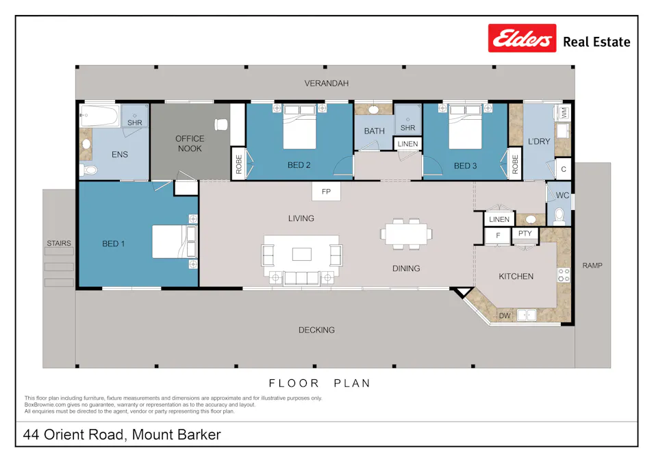 44 Orient Road, Mount Barker, WA, 6324 - Floorplan 1