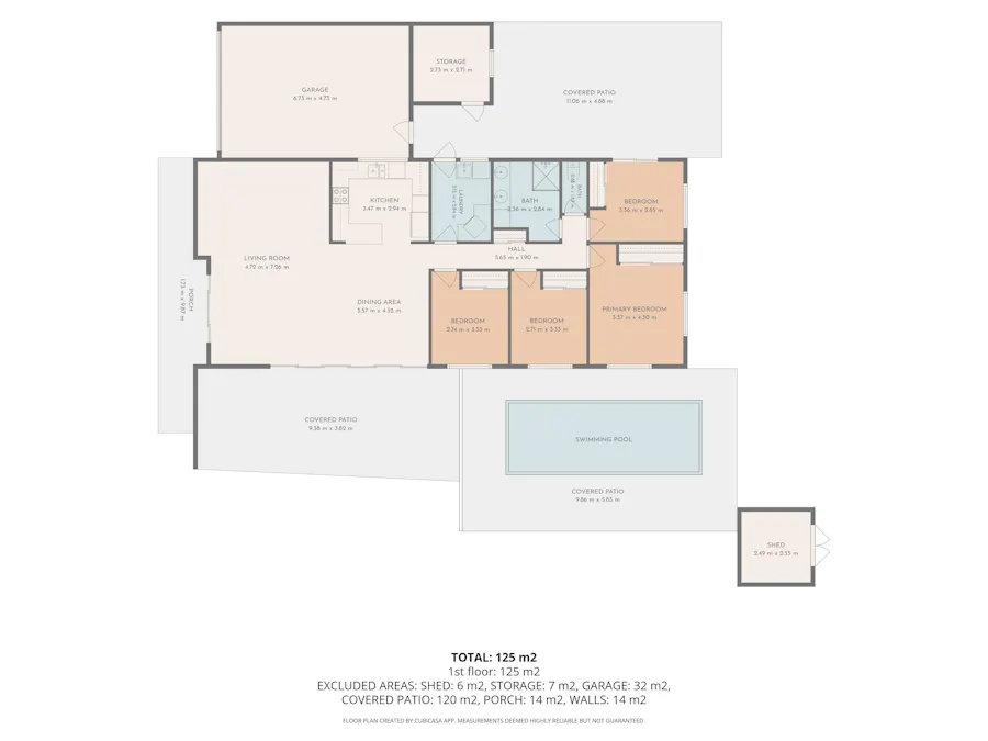 4 Mimosa Court, Annandale, QLD, 4814 - Floorplan 1