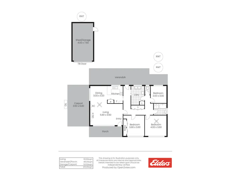 52 Short Terrace, Balaklava, SA, 5461 - Floorplan 1