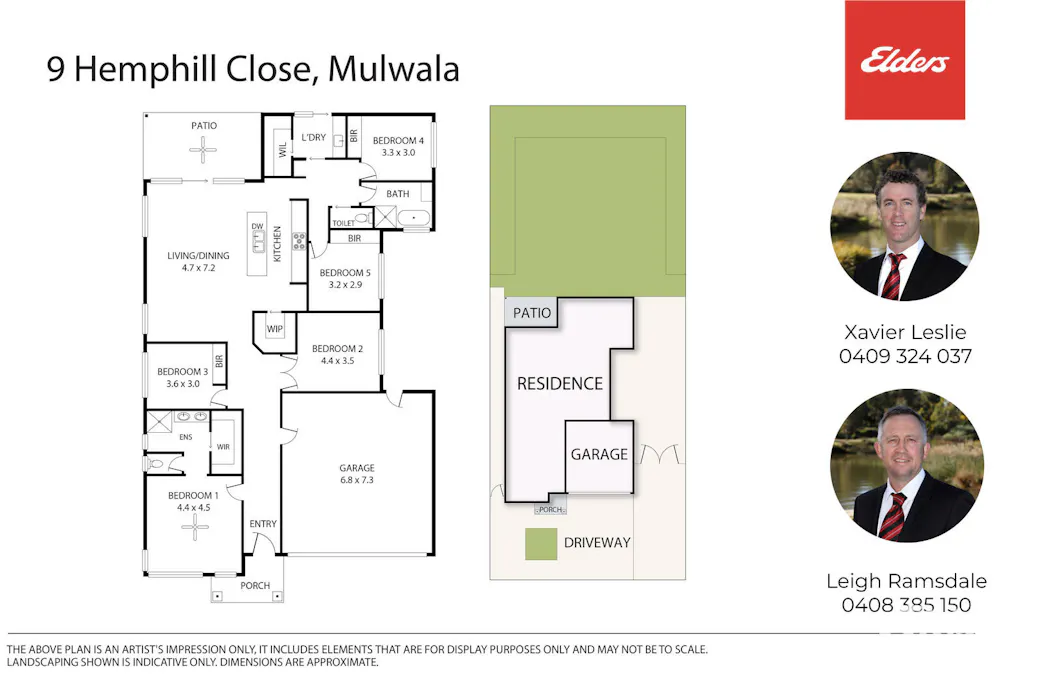 9 Hemphill Close, Mulwala, NSW, 2647 - Floorplan 1