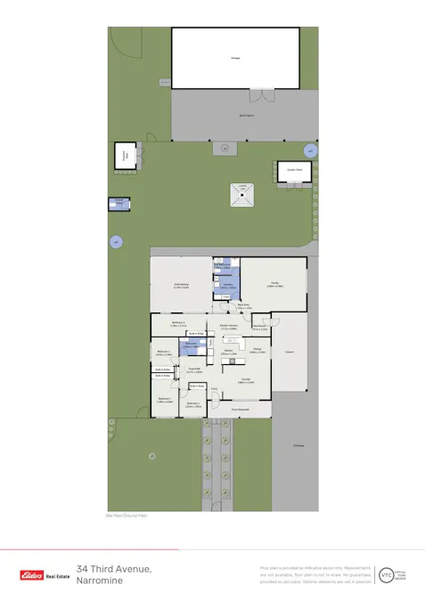 34 Third Avenue, Narromine, NSW, 2821 - Floorplan 1