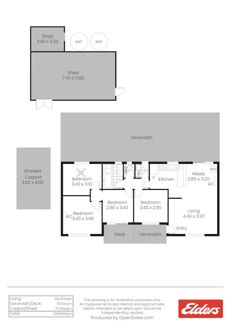 42 Mill Lane, Auburn, SA, 5451 - Floorplan 1