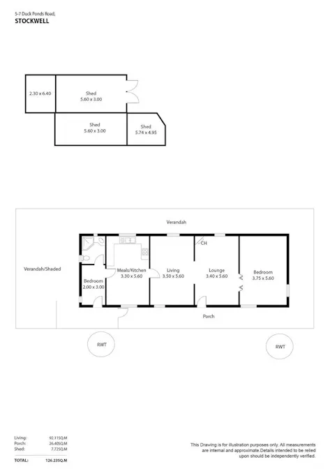 5-7 Duck Ponds Road, Stockwell, SA, 5355 - Floorplan 1
