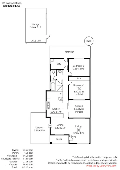 151 Swanport Road, Murray Bridge, SA, 5253 - Floorplan 1