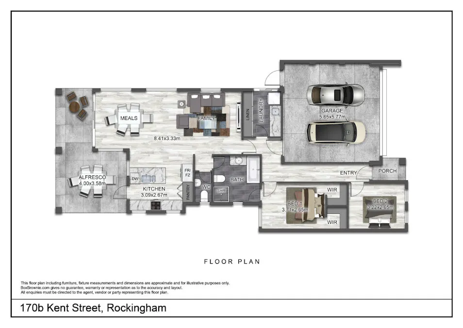 170B Kent Street, Rockingham, WA, 6168 - Floorplan 1