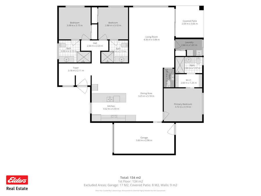 2/2 Wentworth Place, Glen Eden, QLD, 4680 - Floorplan 1
